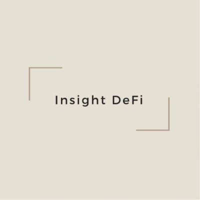 InsightDeFi's profile picture. Content, Education and Consulting Agency for all things Bitcoin, DeFi and Web3.