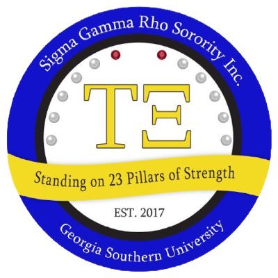 The Tau Xi chapter of Sigma Gamma Rho Sorority, Incorporated at Georgia Southern University 💛💙 Chartered November 10, 2017 💛💙