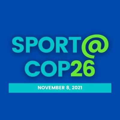 This is not your average meeting. Sport@COP is an interactive, high-level one-day hybrid (virtual & in person) summit shadowing the COP26 event. #sportatcop