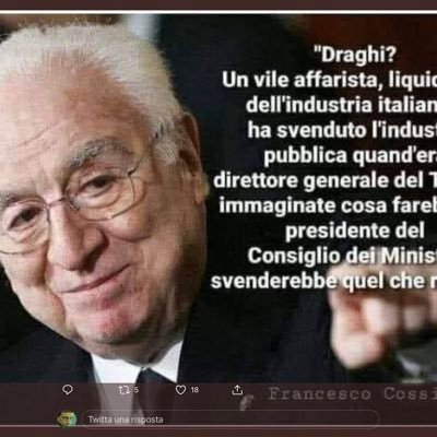 La democrazia e' come la salute. Ti accorgi del suo valore solo quando la perdi. Io amo la Costituzione Repubblicana che non deve essere stuprata da megalomani