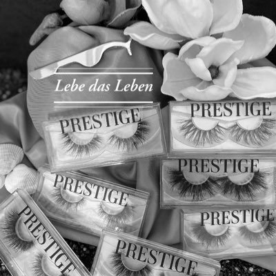Handgemachte Prestige 3D Mink Lashes  Höchste Qualität aus Deutschland. Die wohl bequemsten und schönsten Wimpern auf dem Markt.