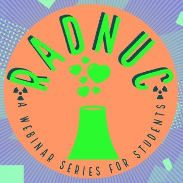 ☢️RADNUC☢️
⚛️A webinar series for students, run by students.
Discussing all things nuclear⚛️ @NINorthWest ☢️
To register, click the link below ⬇️🔗