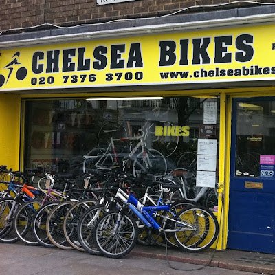 Chelsea Bikes offers new and secondhand bicycles of almost all popular brands, service, parts and accessories, cycling wear, Locks, Jackets in store and online