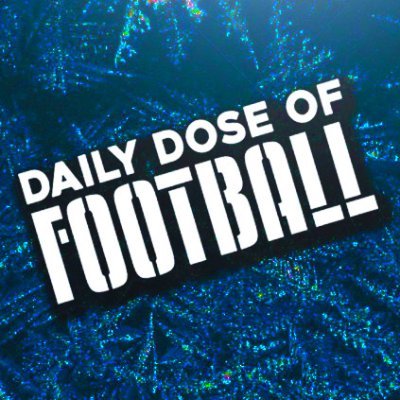 Official account of the Daily Dose Of Football Youtube Channel.
Follow to keep up with what I've been watching, my opinions and some backstage looks.