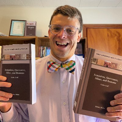 Dr. Jimmy Hoke (he/they)
I preach to the choir. 

QUEER LECTIONARY project:
https://t.co/s6HuBT03Zl

Buy my book!
https://t.co/oqx42nzo6V