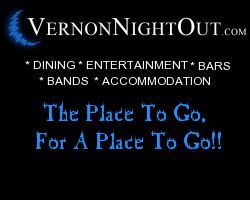 Nightlife Online Directory of local things to do in Vernon BC including restaurants, bars, entertainment, bands, hotels, coupons, specials, and events.