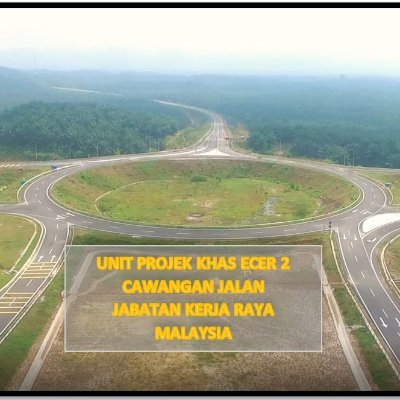 Unit Projek Khas ECER 2, Cawangan Jalan, Jabatan Kerja Raya Malaysia