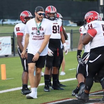 Opelika High School OLine/S&C. Louisville, Miss native. East Central CC and Troy University Alum.