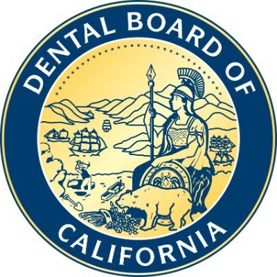 This is the official Twitter account for the Dental Board of California. 1-877-729-7789.