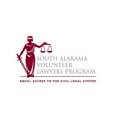 Volunteer attorneys donate their time to provide free legal services in certain civil matters to residents of Baldwin, Clarke, Mobile, and Washington Counties