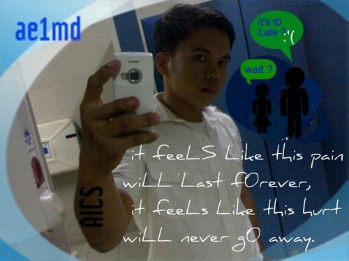 yup? me, myseLF and i...Luv yah !♥simpLy amazing♥
a LovabLe pers0n :D