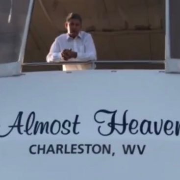 This is the boat where Joe Manchin makes deals to betray America