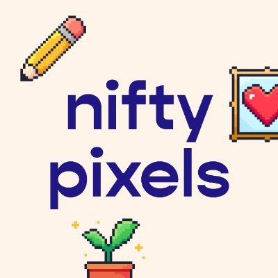 Nifty Pixels is an NFT marketplace where you can draw, mint, and sell pixel art NFTs 🖼

Built on @0xPolygon

Made by @pencilflip and @petrichorate