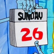 Posting every Sunday the 26th to remind SpongeBob the Krusty Krab is closed. (Season 8, Episode 13A/165A) Follow @whatsonpplus + @itssaturdayson