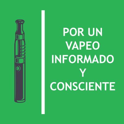 Información sobre el vapeo como herramienta de reducción de daños y cesación de tabaco.