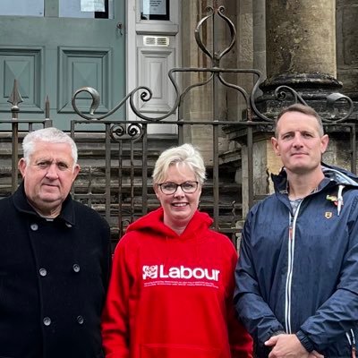 Deb Davies, Mark Spencer and Matt Pimm Your Beechwood Labour Councillors  in Newport.