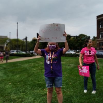 She/Her. Still with her. MAGAs get blocked. Harris 2024.