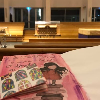 GeorgiasBible's profile picture. just a girl who paints in her Bible