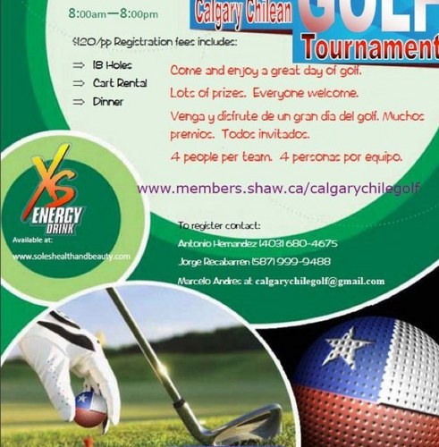 hello everyone we are doing our 3rd annual calgary chilean golf tournament.all players welcome to join