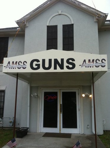 AMSSguns's profile picture. Retail gun shop. In with Mulligans Golf at 1960 and Jones Rd.