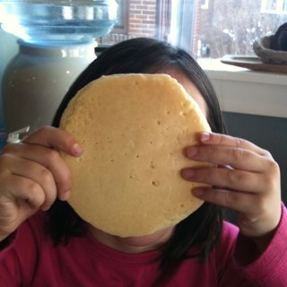 My kid's like pancakes