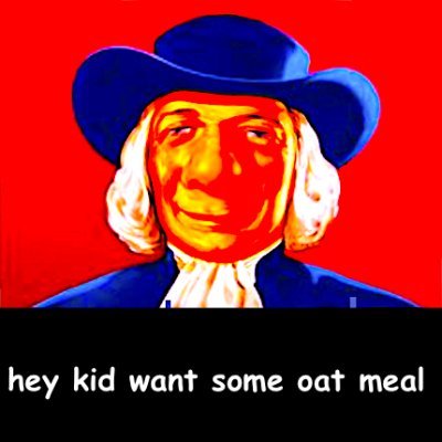 I am Quaker Oats man.