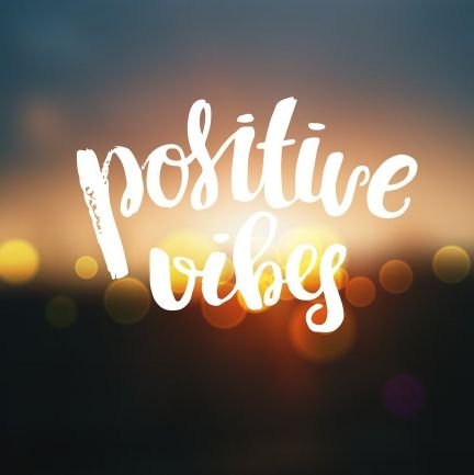 Positive Vibes. I created this account to share humor, positive energy, vibes and quotes. For everyone who needs some positivity. Everybody is welcome. 💕