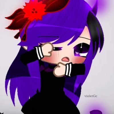 🖤Dark oc gacha club💜  Character outfits, Purple and black, Purple