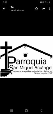 Parroquia San Miguel Arcángel en Villa Huizúcar en el departamento de La Libertad.
Arquidiócesis de San Salvador.