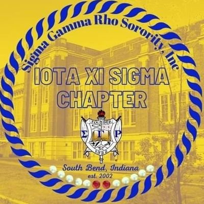 South Bend, Indiana Chapter of Sigma Gamma Rho Sorority, Inc. Chartered November 23, 2002💙💛🐩