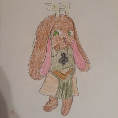 Deltarune OC/herbalist/doctor/parody
'Hello! How may I help you?'