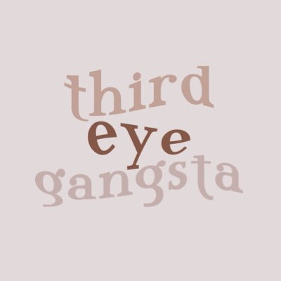 Performing Artist , Songwriter , Business Owner: Third Eye Gangsta + Fé , Healer & Lover.