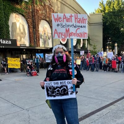 PDXyogini's profile picture. Yoga nrrd, bhakta, seeker, healer, queer, artist, writer, hausfrau, footy fan, cat herder, dog mom, retired data geek. She/Her. Biz: @SamathaYoga