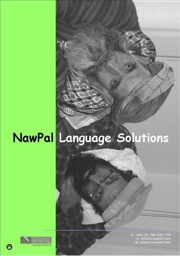 NawPal Language Solutions LLC. #language, #translation, #interpreting, #writing, #lexicography, #dictionary, #multilingual, #linguistics, #Pashto, #Dari