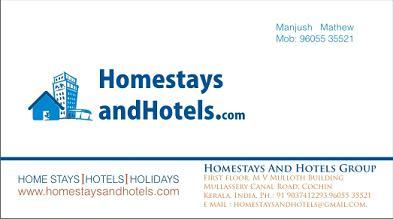 Homestays and Hotels Group is one of the leading package tours and travel company and houseboat operators in Kerala and real estate investment in Cochin