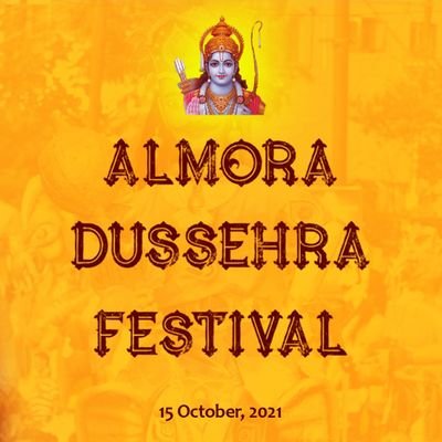 Official Twitter Account Of Almora Dussehra Committee...
Follow us for all the updates and pictures of the grand celebration... 
Help us to spread our culture ❤