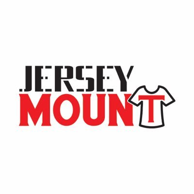 As seen on Dragon’s Den The Jersey Mount from Sport Displays! Mounts to any surface including the ceiling. Great for fan caves! PROMO CODE: twittershopper