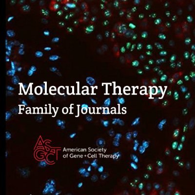 The leading family of journals in gene & cell therapy. Journals include Molecular Therapy, Methods & Clinical Developments,  Nucleic Acids, and Oncolytics.