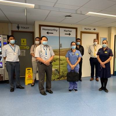 Operational management team at University Hospitals Plymouth
