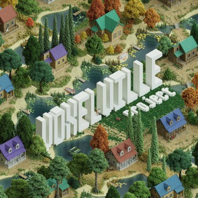Voxel Ville is a digitized village that exists on the Ethereum blockchain in a metaverse very, very far away. 🏡🏖️