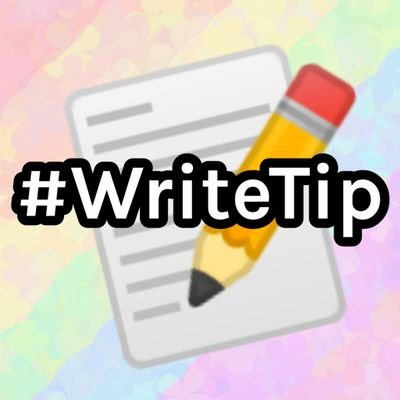 #WriteTip is a collection of writing tips, tricks, tools, techniques and theories for writers. Official account.