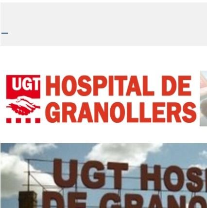 La Secció Sindical d'UGT a l'Hospital de Granollers fem servir les xarxes per informar les treballadores/s de FPHAG de temes sindicals, formatius i sanitaris