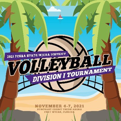 The Official Twitter page of the @NJCAAVolleyball Region VIII Tournament.  November 5-6 at Suncoast Credit Union Arena in Fort Myers, Fla.