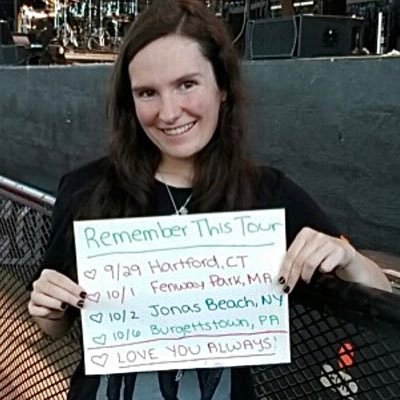 You're making the typical me break my typical rules; it's true - I'm a SUCKER for the Jonas Brothers. 💜 Greetings From Fenway on 8/23 ✨