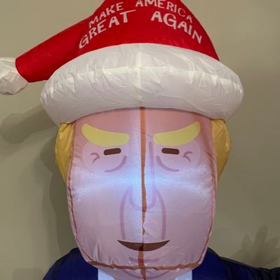 Buy the limited edition Trump Christmas inflatable now before they sell out.