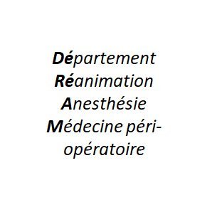 Département d'Anesthésie-Réanimation