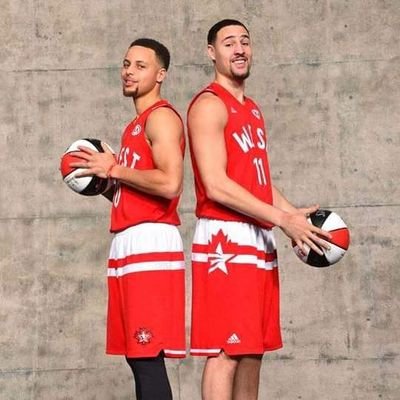 Golden State Warriors Splash Brothers Stephen Curry And Klay Thompson Number 30 And 11