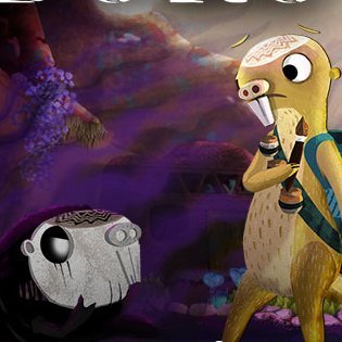 Duru is a #game about the mole rat Tuli and her unreliable companion. Get to know a story about the struggle with depression, insecurities and friendship.