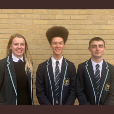Your School Captains for the 2021-2022 school year: Rebecca Smith, Duncan Richards, and Callum Kyle