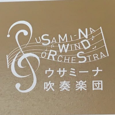 今年結成されたバンドの「 ウサミーナ吹奏楽団」です‼️ 北海道栄高校吹奏楽部のOG.OBを中心に苫小牧市内近郊に住んでいる方々で結成された、一般の吹奏楽団です✨(Usami-na.wind orchestra)